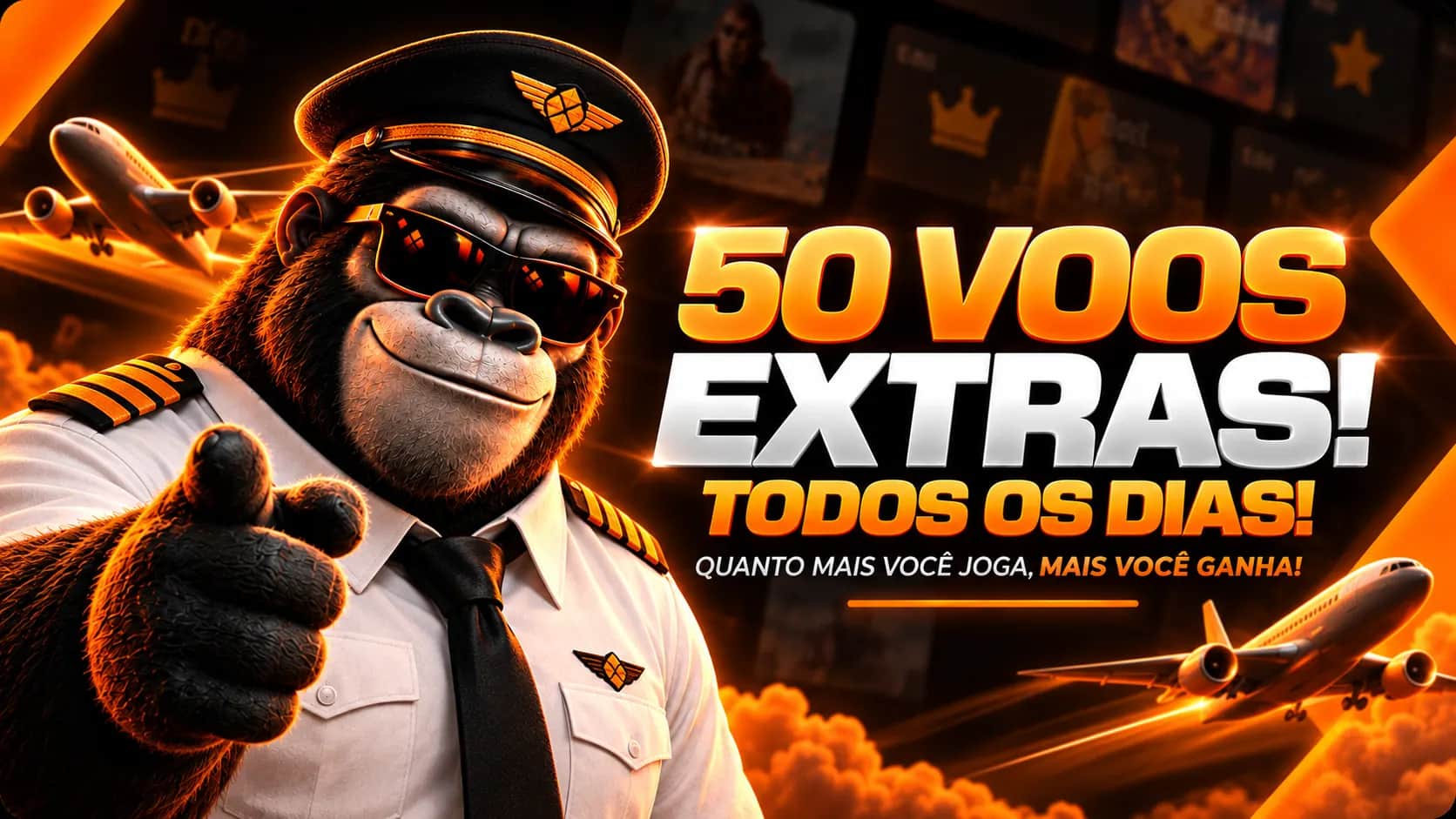 50 voos extras